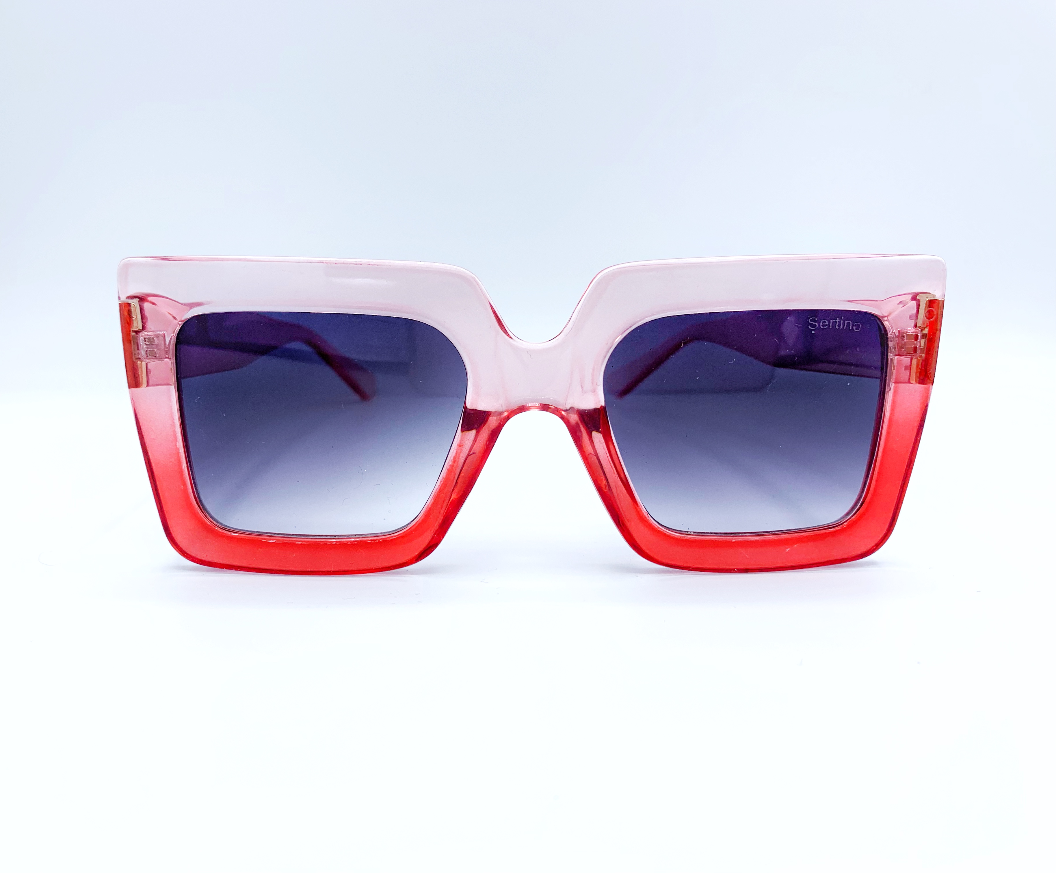عینک آفتابی سایز بزرگ زنانه رنگ قرمز