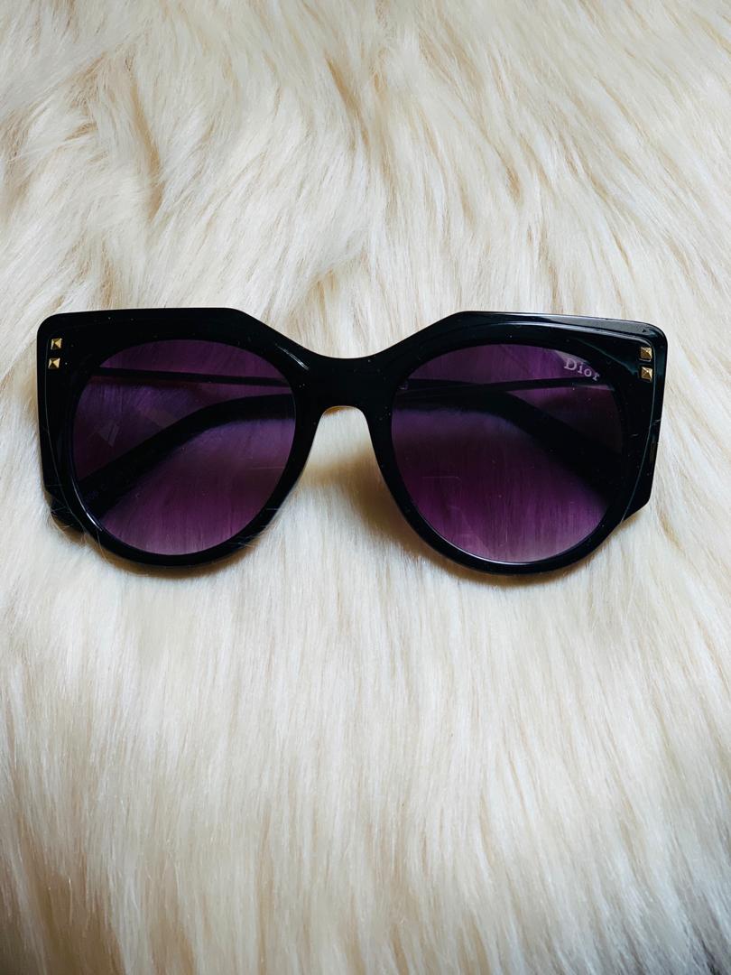 عینک افتابی زنانه شیشه مشکی گربه ای
